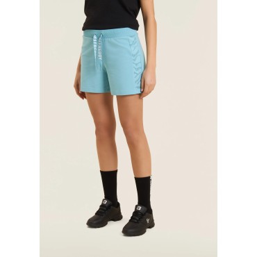 Pantaloni Shorts con Motivo Grafico e Logo FREDDY